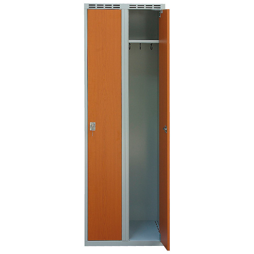 Szafa socjalna z laminowanymi drzwiami 600 mm