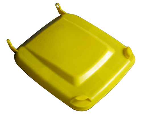 Pokrywa do pojemnika z tworzywa 240 l – żółta