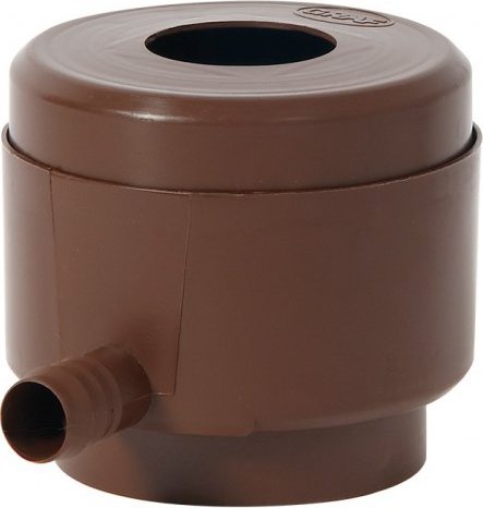 Łapacz wody deszczowej z filtrem automat brązowy