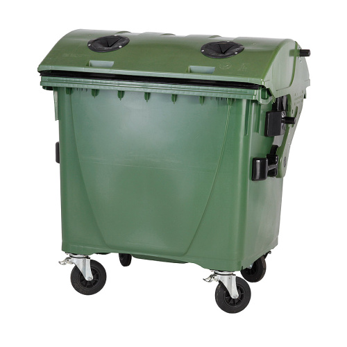 Kontener z tworzywa 1100 l - bez zamka