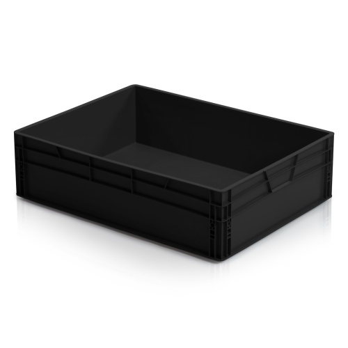 Transporter EURO plastikowy 800x600x220 mm - ESD